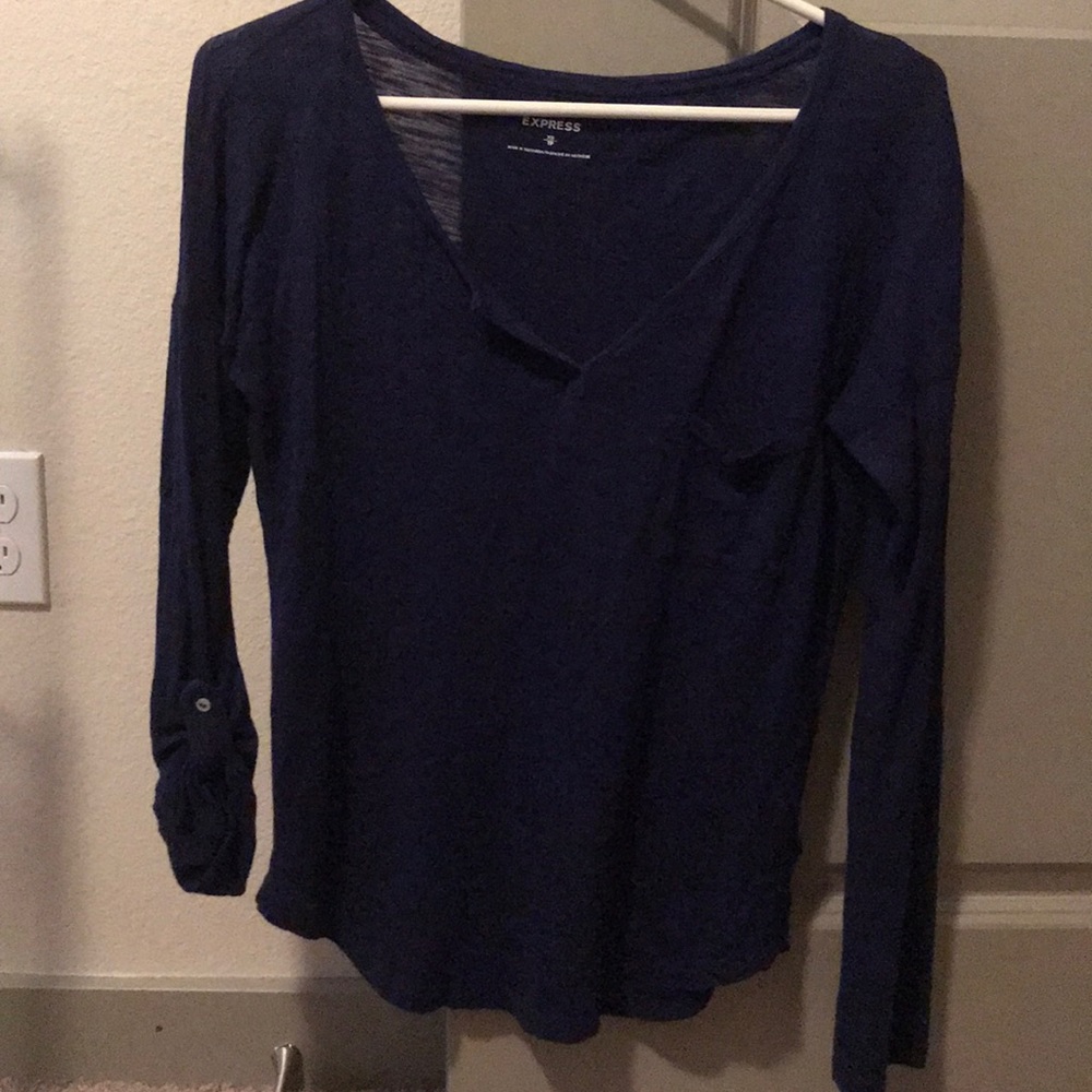 Navy Express Casual Long Sleeve